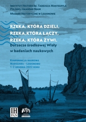 Plakat promujący konferencję naukową o Wiśle