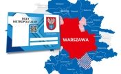 Karta legionowianina na tle mapy metropolii warszawskiej