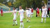 Kilku piłkarzy na boisku