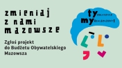 Grafika promująca Budżet Obywatelski Mazowsza