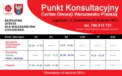 Punkt Konsultacyjny - tabela z harmonogramem