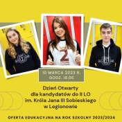 Zapraszamy na Dzień Otwarty dla kandydatów do II LO
