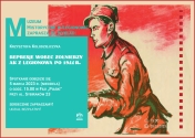 Grafika promująca wykład - Represje wobec żołnierzy AK z Legionowa po 1944 r.
