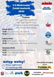 Plakat 1/2 Mistrzostw Polski Juniorek