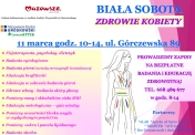 Grafika promująca Białą Sobotę