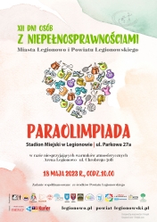 Plakat promujący Paraolimpiadę 2023
