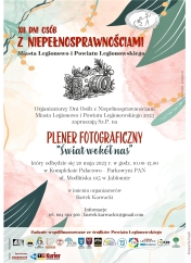 Plakat promujący plener fotograficzny