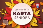 Grafika przedstawiająca Legionowską Kartę Seniora