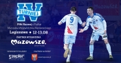 Grafika promująca IV Turniej Piłki ręcznej o Puchar Marszałka Województwa Mazowieckiego