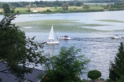 Widok na jezioro Zegrzyńskie