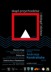 Plakat opisujący wydarzenie 4. Festiwal Filmowy imienia Andrzeja Kondratiuka