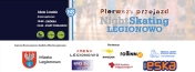 palakt informujący o pierwszym przejeździe Night Skating Legionowo