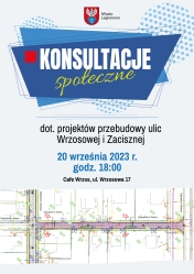 Grafika promująca konsultacje