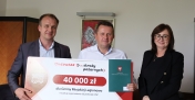 Od lewej: Igor Szulich, Roman Smogorzewski, Marzena Drabek