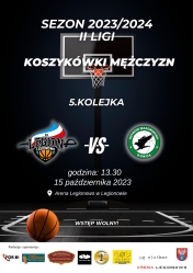 plakat informujący o pierwszym meczu w sezonie.
