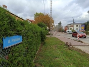 Na zdjęciu ulica kwiatowa