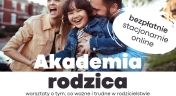 Plakat promujący akademię rodzica