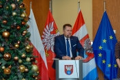 Na zdjęciu Roman Smogorzewski prezydent miasta
