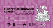 Plakat informujący o koncercie u przyjaciół