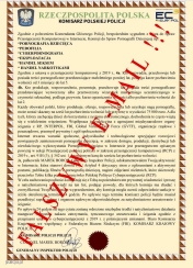 Zdjęcie fałszywego e-maila od KGP