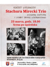Plakat informujący o koncercie