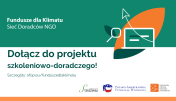 Grafika promująca projekt szkoleniowo-doradczy