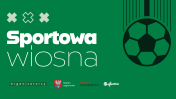 Grafika promująca Sportową wiosnę 2024 w Legionowie