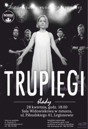Plakat informujący o koncercie.
