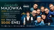 Plakat informujuący o majówce 2024 w Legionowie