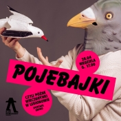 Plakat informujący o przedstawieniu