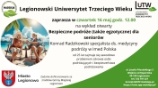 Plakat informujący o wykładzie otwartym