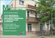 Plakat informujący o wykładzie otwartym