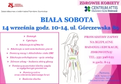 Grafika promująca Białą Sobotę