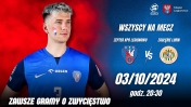 Plakat informujący o meczu piłki ręcznej