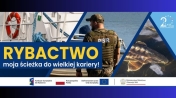 Grafika promująca publikację: Rybactwo – moja ścieżka do wielkiej kariery