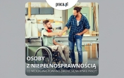Grafika promująca Konkurs dla osób z niepełnosprawnością od praca.pl