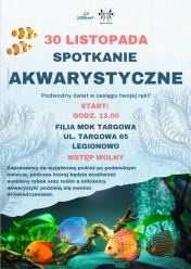 Plakat informujący o spotkaniu akawrystycznym