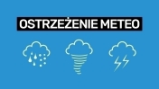 Grafika wyróżniająca - ostrzeżenie meteorologiczne