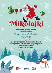 Plakat informujacy o pikniku dla dzieci