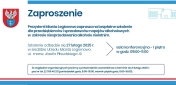 Grafika informująca o bezpłatne szkolenie dla przedsiębiorców i sprzedawców napojów alkoholowych w zakresie niesprzedawania alkoholu nieletnim