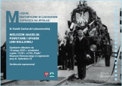 Plakat informujący o wykładzie: „Wieliszew- Nasielsk: powstanie i upadek linii kolejowej