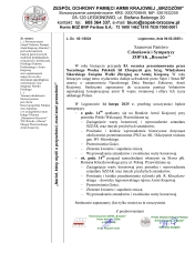 Zaproszenie na obchody 83. rocznicy utworzenia Armii Krajowej