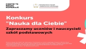 Grafika inforumjąca o konkursie nauka dla ciebie