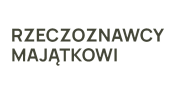 szary tekst na białym tle: RZECZOZNAWCY MAJĄTKOWI