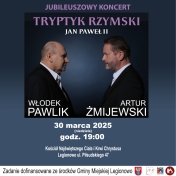 Grafika informująca o tryptyku rzymskim