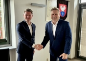 Podpisanie umowy na budowę filii żłobka 