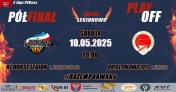 granatowy plakat z napisami w kolorze pomarńczowym