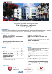 biały plakat ze zdjeciem poczytalni i napisami