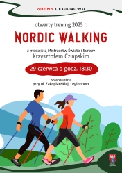 biały plakat z postaciami