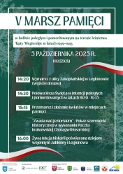 Grafika promująca V marsz pamięci